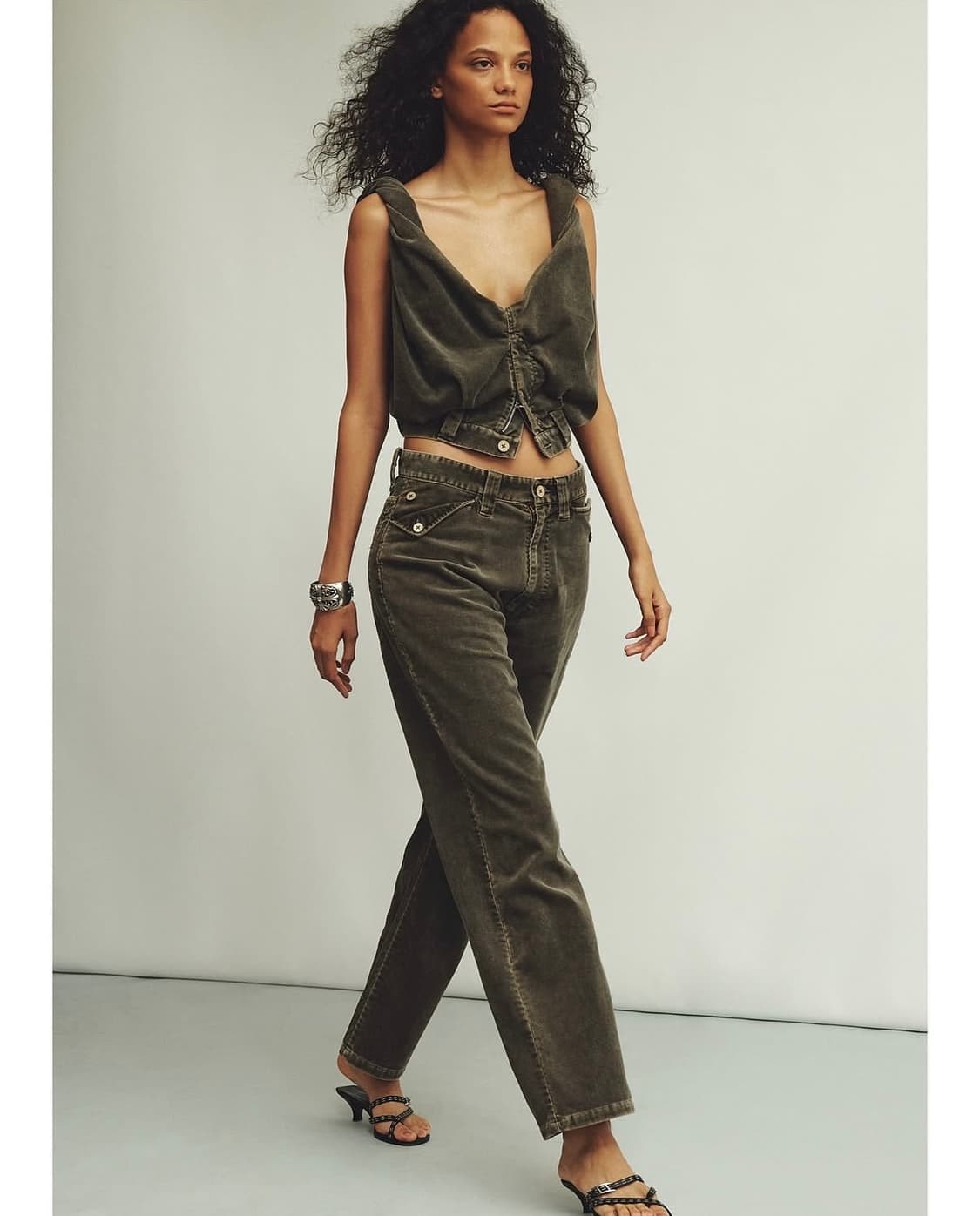 후미카우치다 코듀로이팬츠 상품이미지1