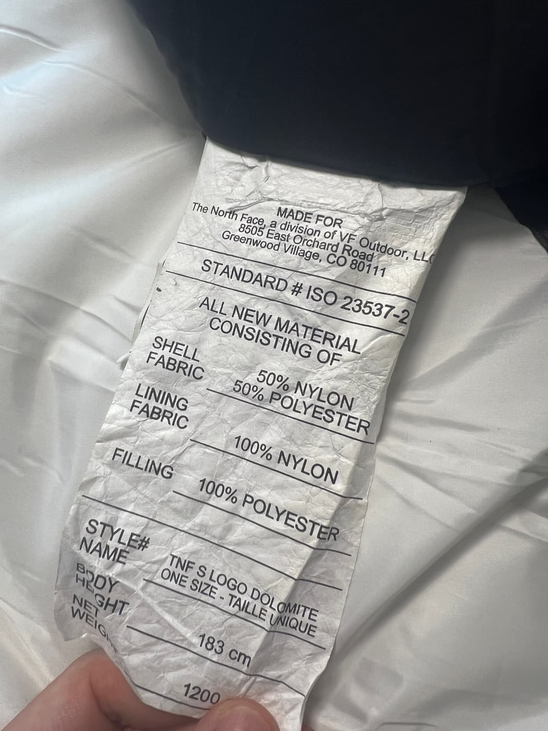 슈프림 노스페이스 침낭 상품이미지7