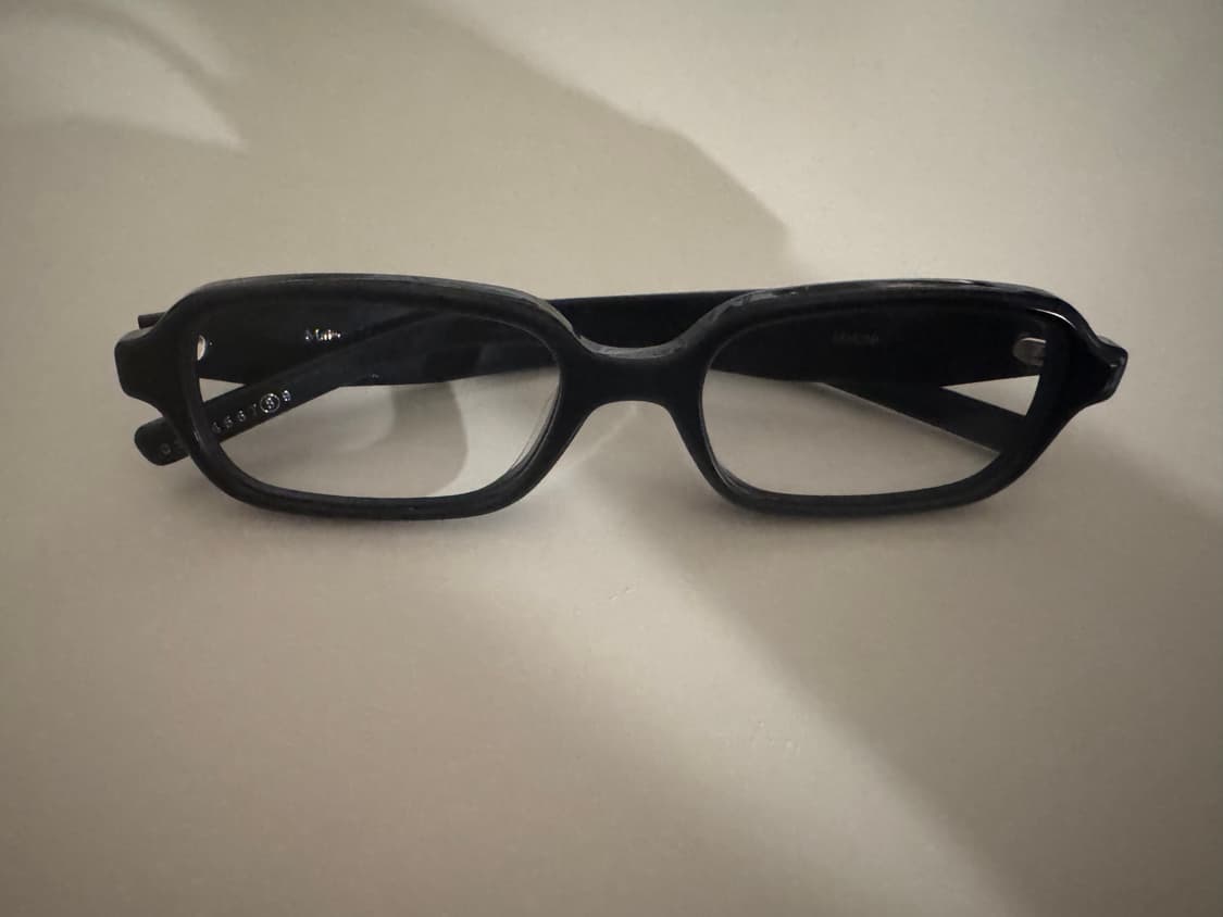 젠틀몬스터 메종 마르지엘라 MM210 블랙 클리어 젠몬 안경 상품이미지3