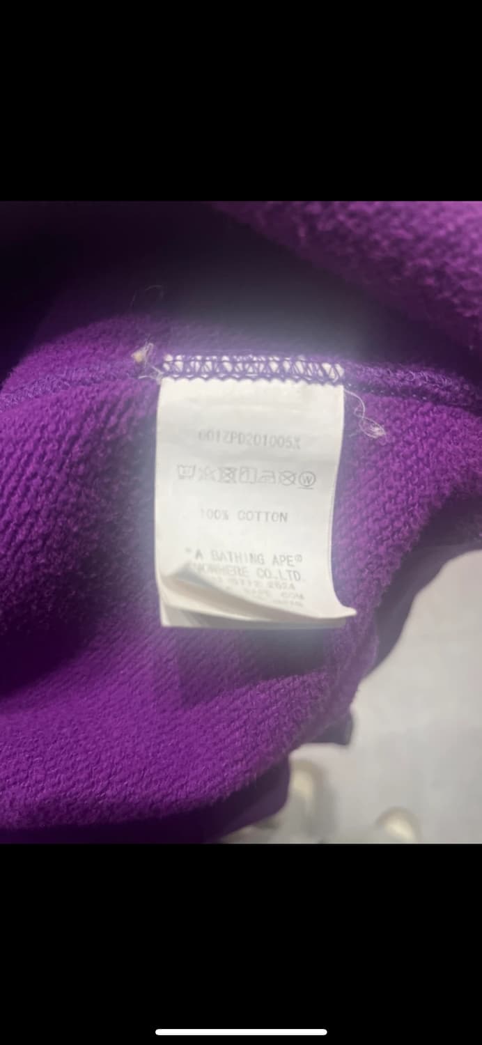 상태 좋은 베이프 샤크 후드티 상품이미지4