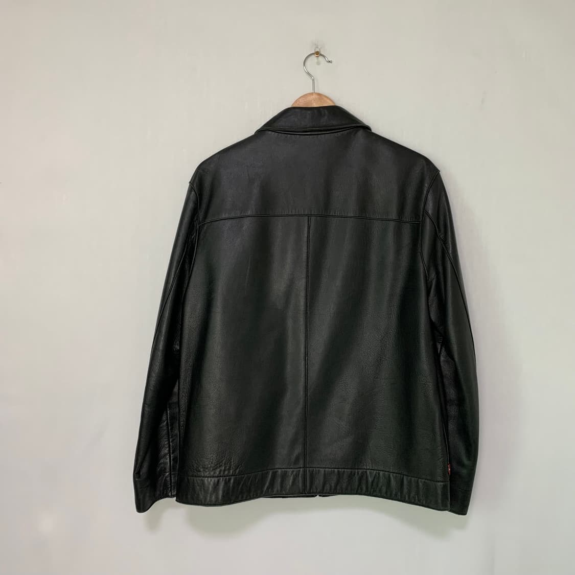리바이스 레드탭 리얼레더 빈티지 양가죽 자켓 블랙 100 L 상품이미지6