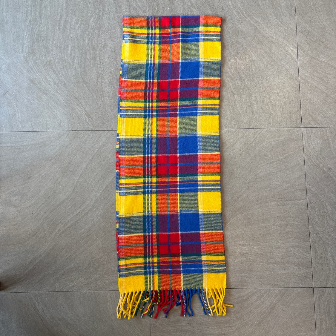 폴로 정품 이태리 생산 램스 울 머플러  상품이미지5