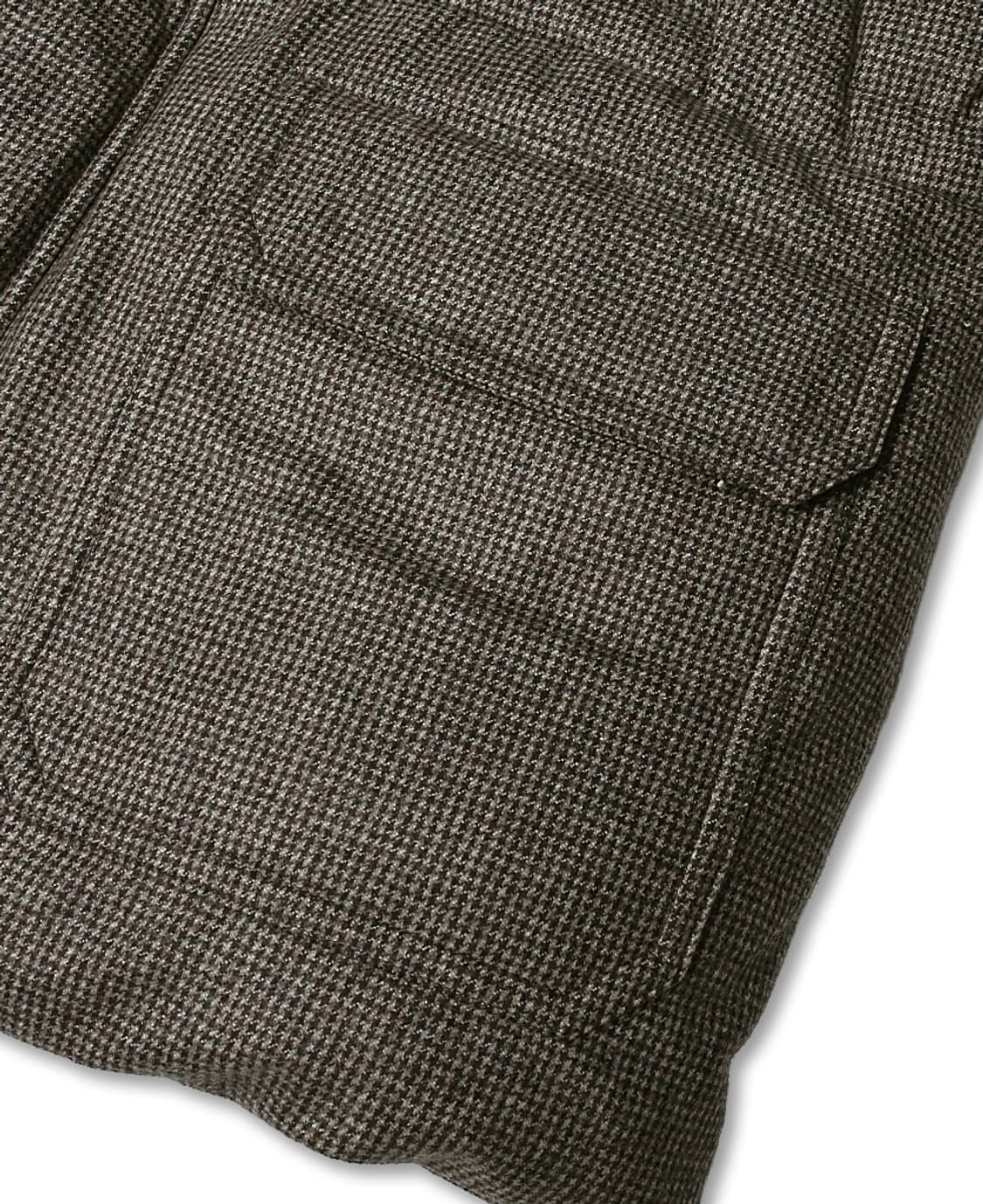 몬테도로 [Montedoro] 48 하운드투스 체크 후드 다운 패딩 자켓 상품이미지4