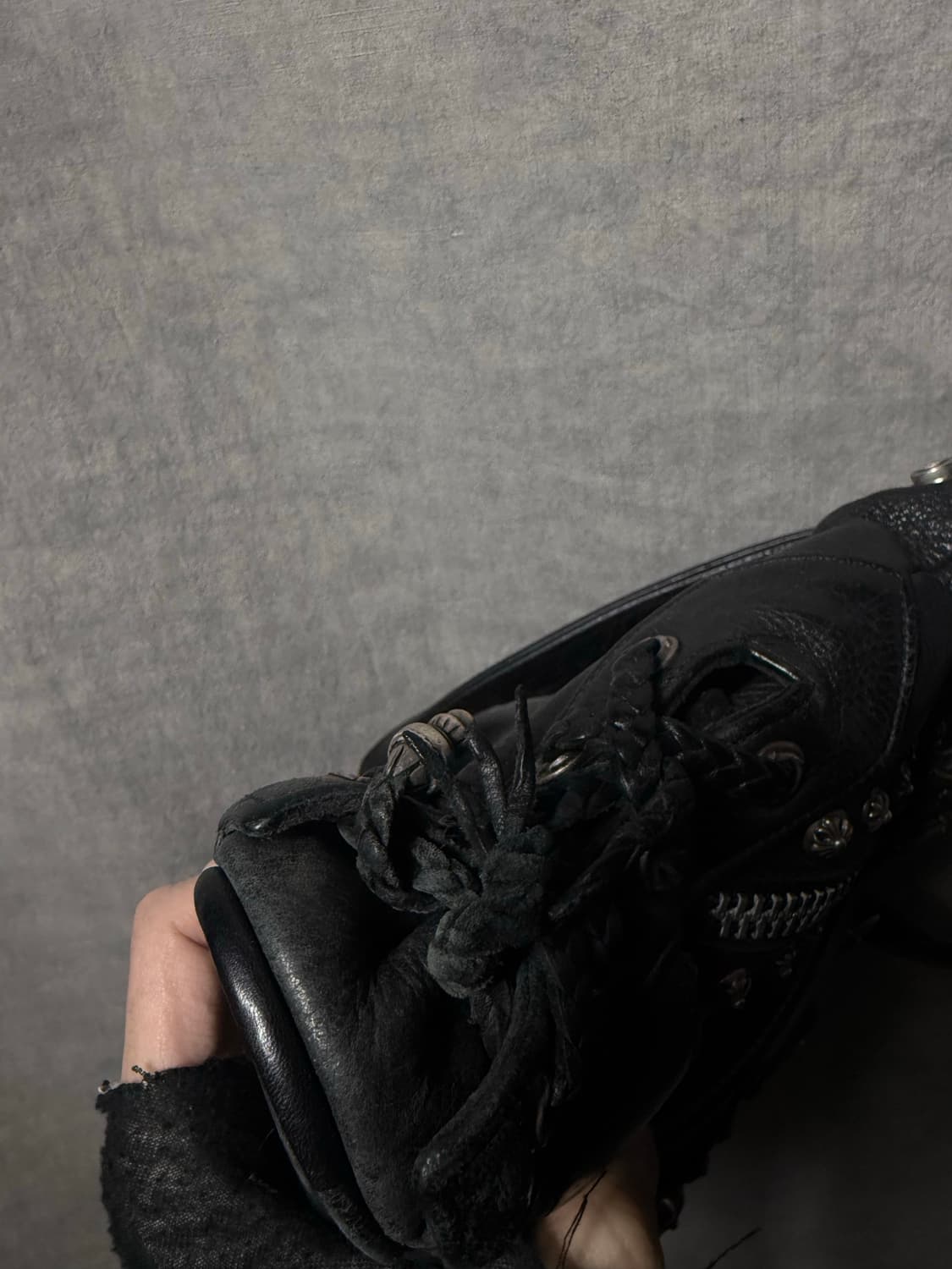 크롬하츠 JJ Dean 레더 백 상품이미지9