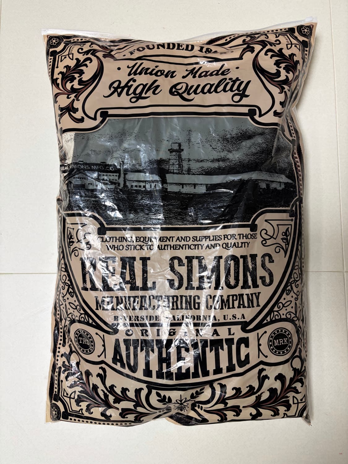 리얼 시몬스 MA-1 L사이즈 새상품 리얼 사이먼스 MA1 상품이미지6