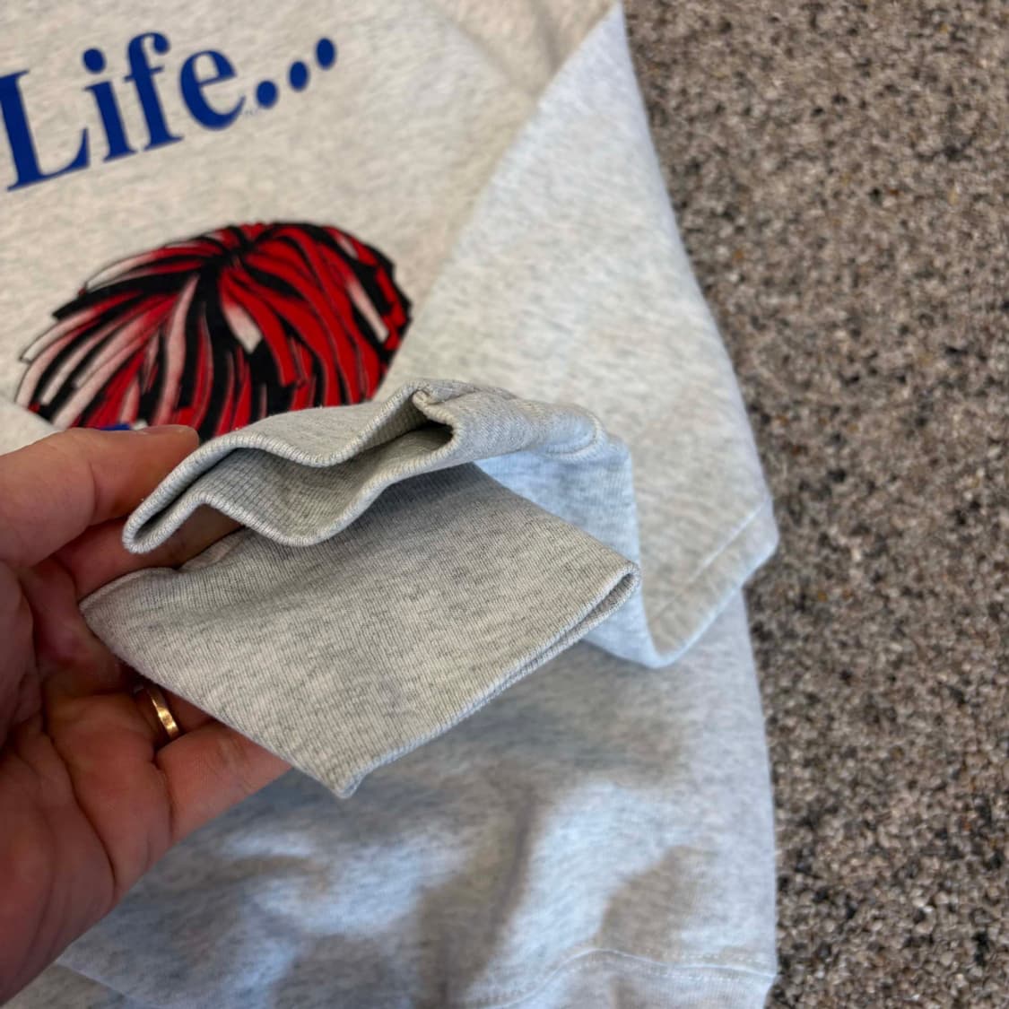 90s 프루트오브더룸 스웻셔츠 made in usa 상품이미지8