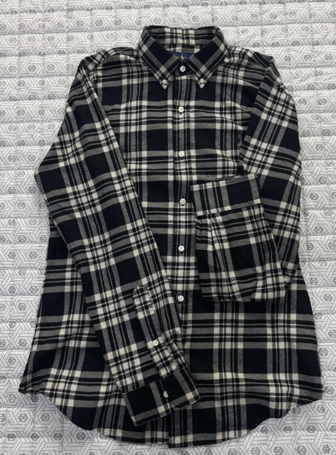 폴로 랄프로렌 남성 체크 셔츠 95 상품이미지3