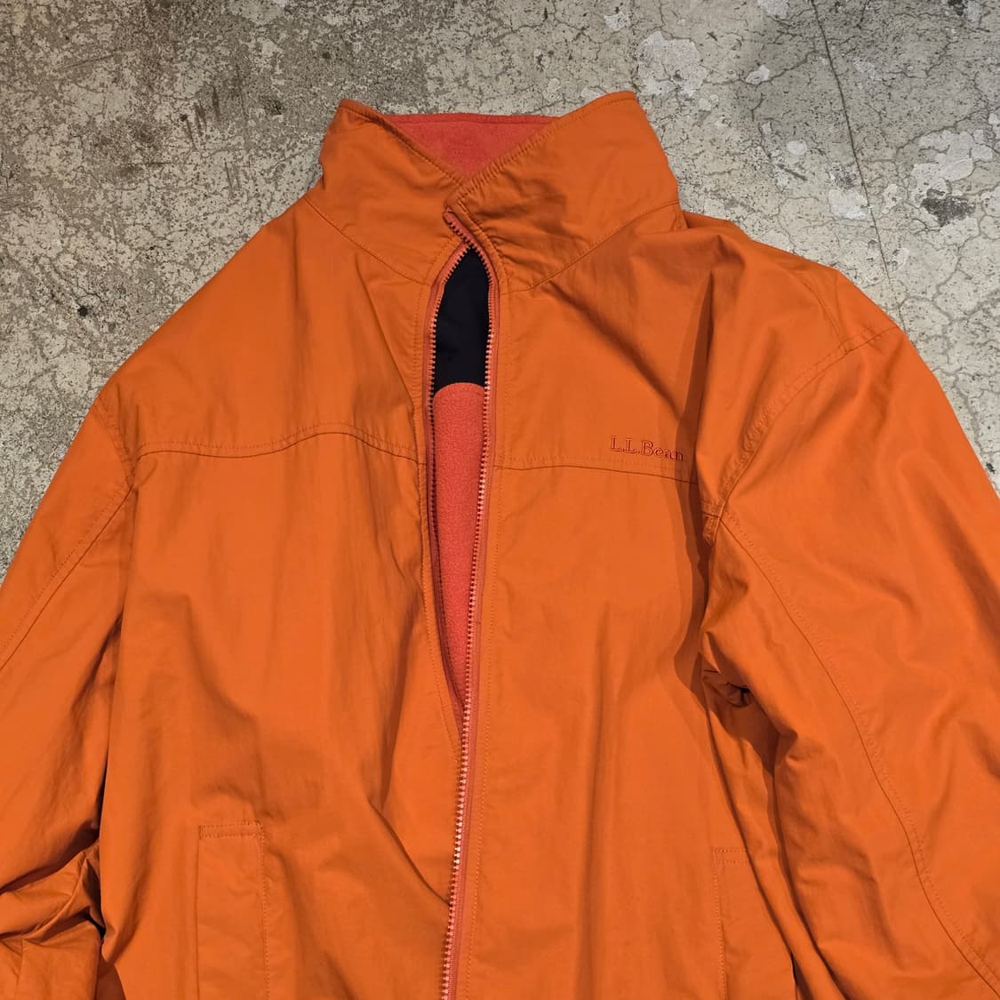 90s L.L.Bean 리버시블 플리스 쉘 자켓 상품이미지4