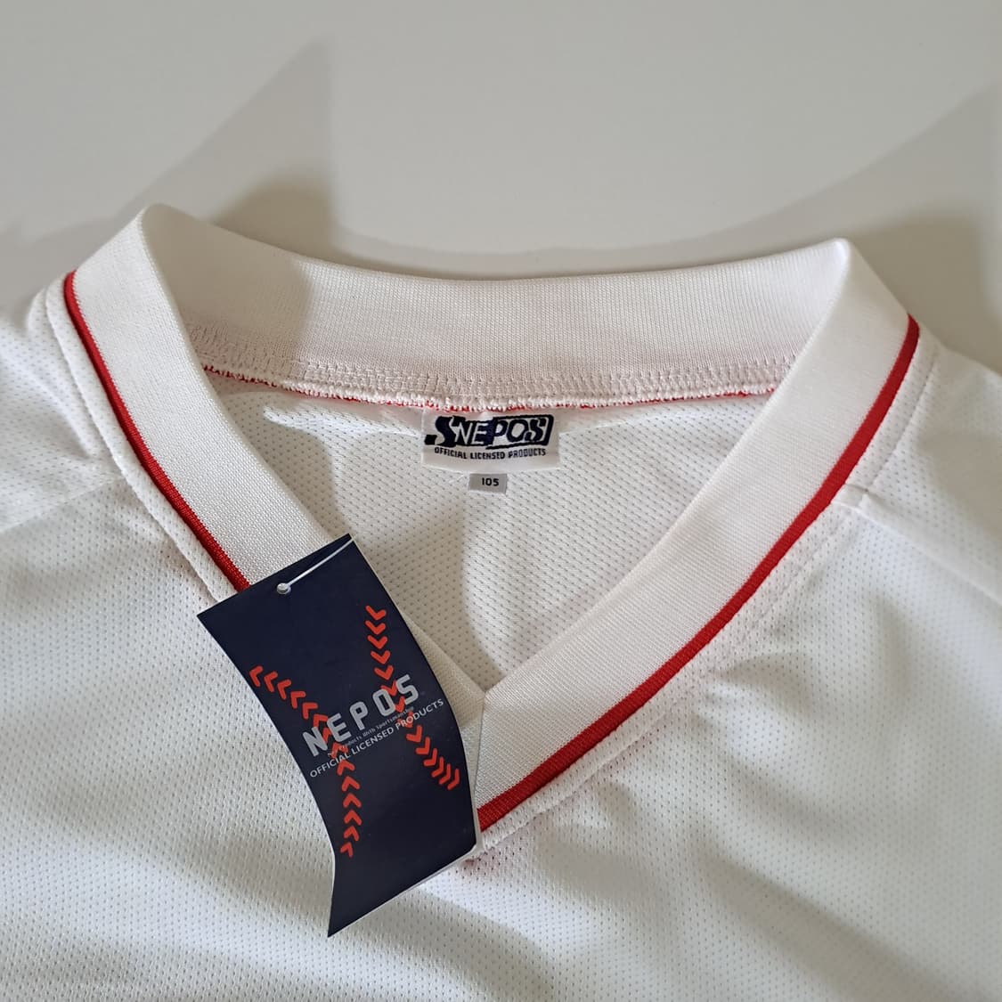 (새제품) 기아타이거즈 네포스 셔츠형 홈 유니폼 105 B571 상품이미지5