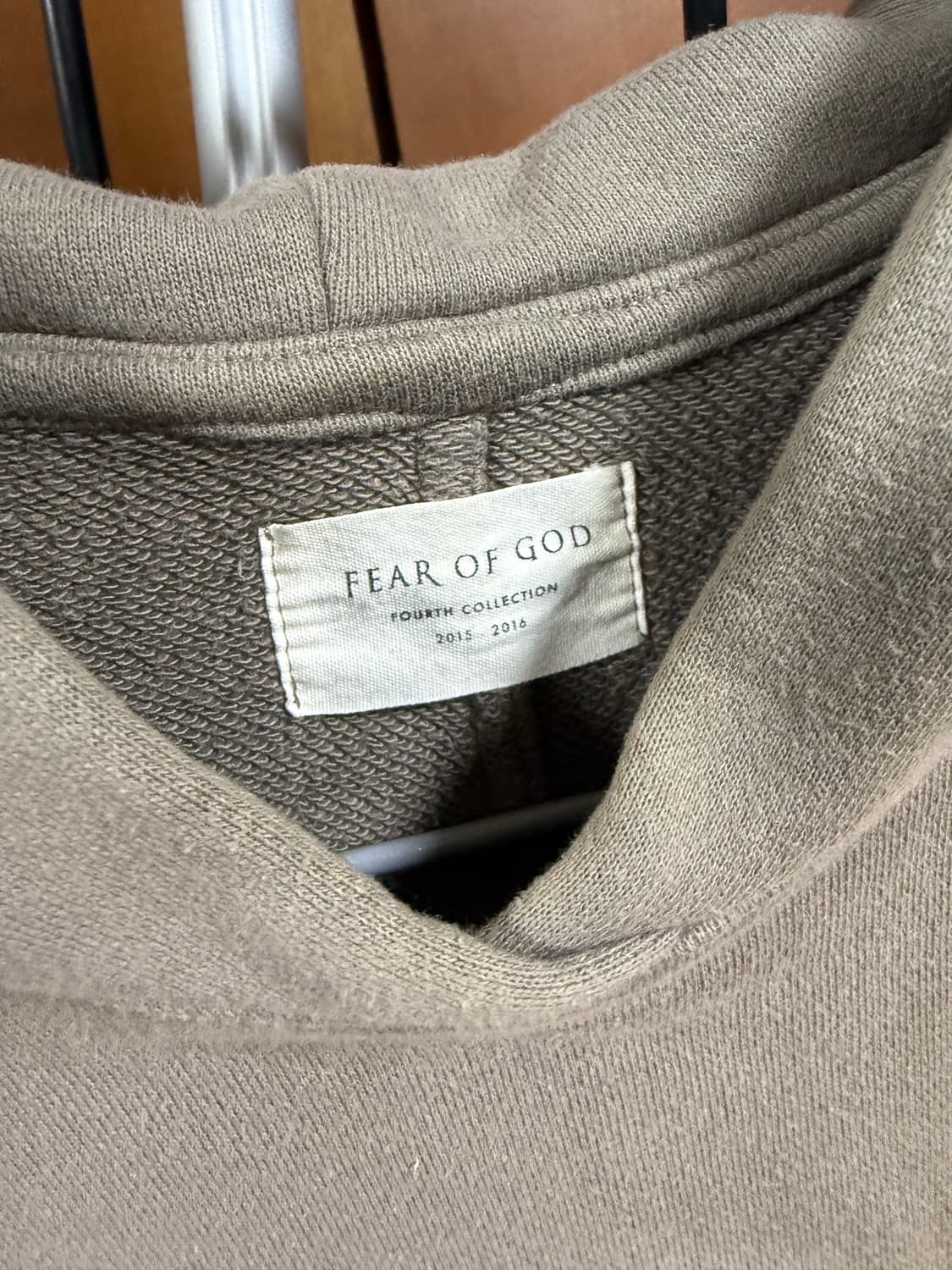 [m] 피어오브걋 4th 에브리데이 후드 갓그레이 상품이미지2