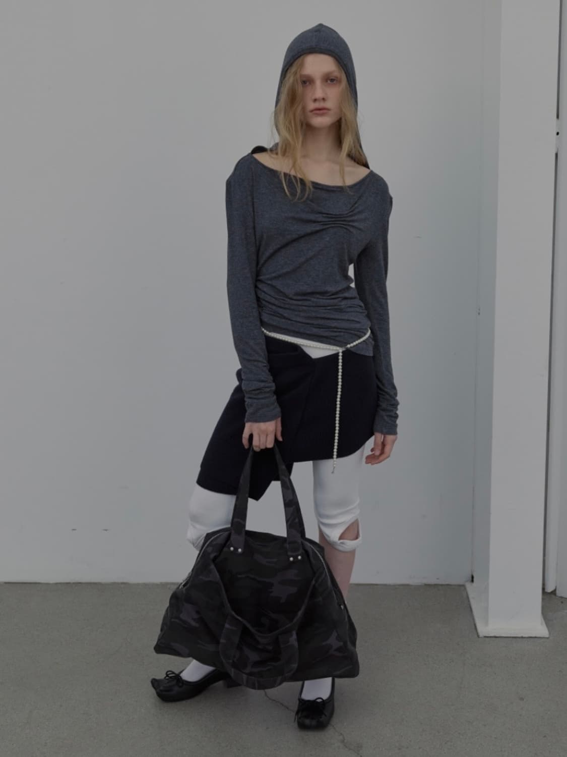 Lyered camo tote bag 상품이미지3