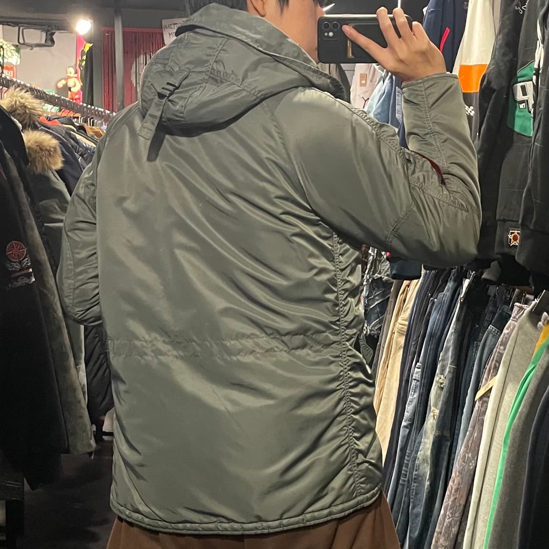 [IM] ALPHA 알파인더스트리 그레이 패딩 상품이미지6