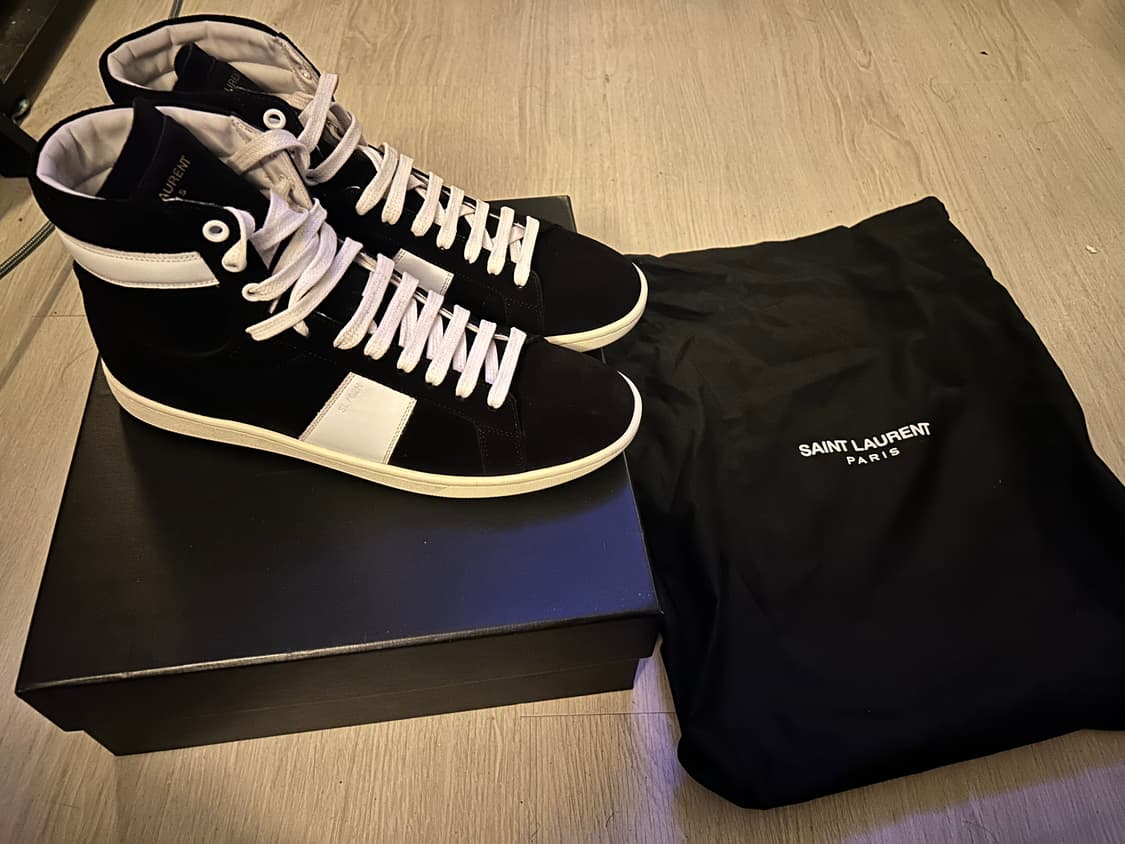 생로랑 하이탑 스니커즈 41사이즈 상품이미지1