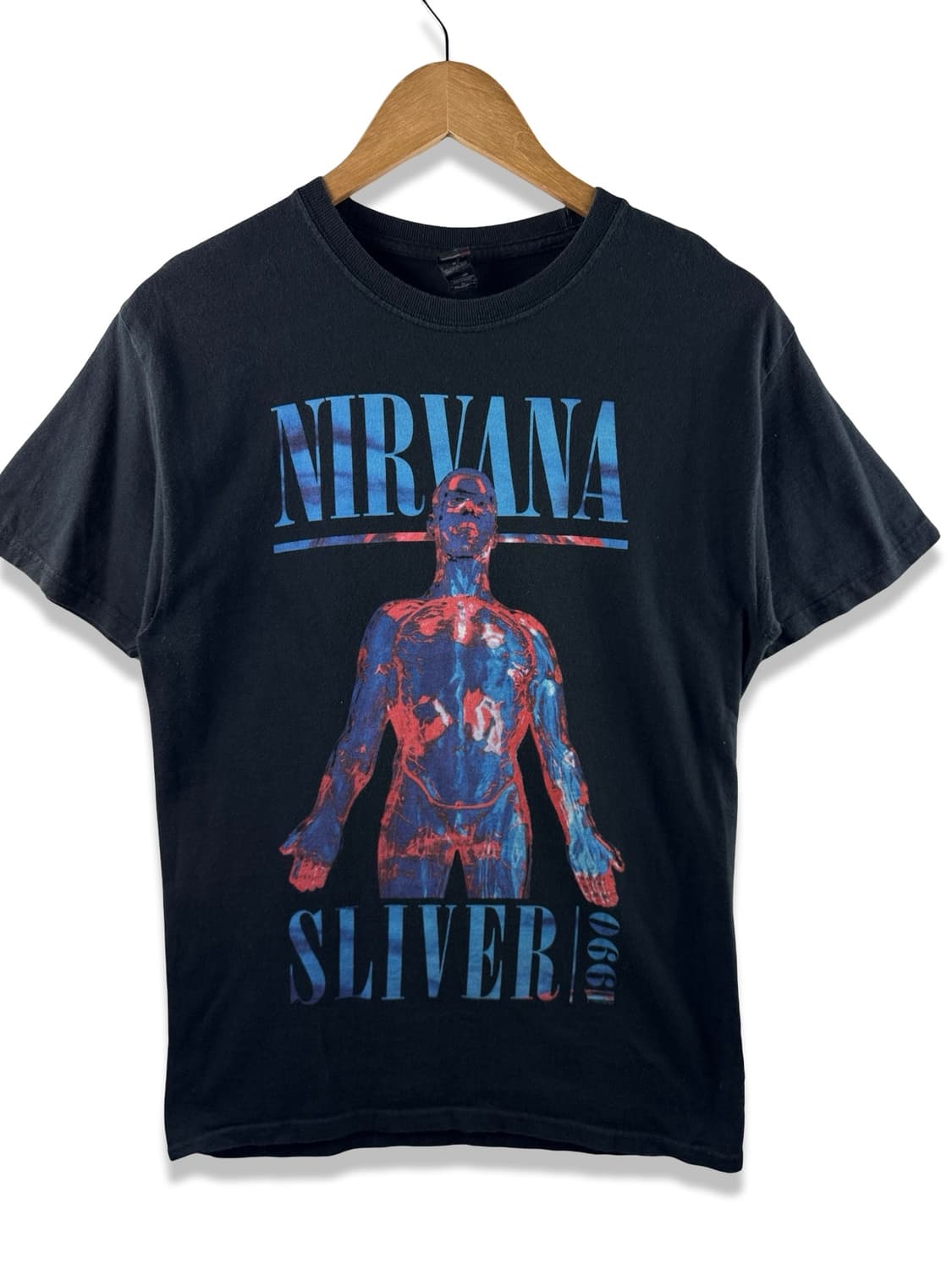 너바나 실버 1990 부틀렉 밴드티셔츠2114 상품이미지1