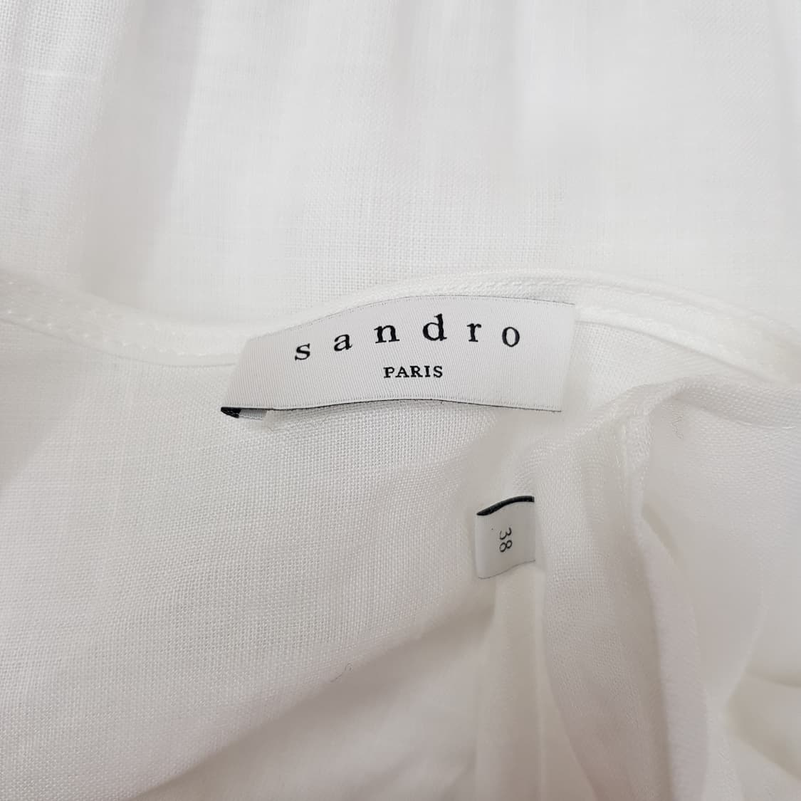 산드로 브이넥 프릴 미니 원피스 38사이즈 상품이미지8