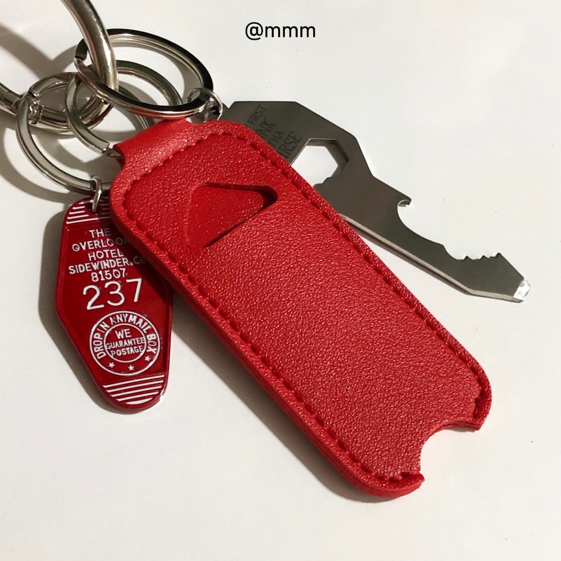 [Unisex❤️] 립밤 가죽 케이스 키링 열쇠고리 상품이미지6