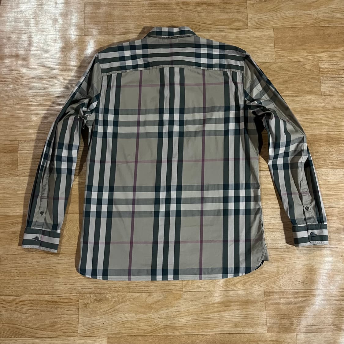 [105] 버버리 넬슨체크 셔츠 상품이미지7