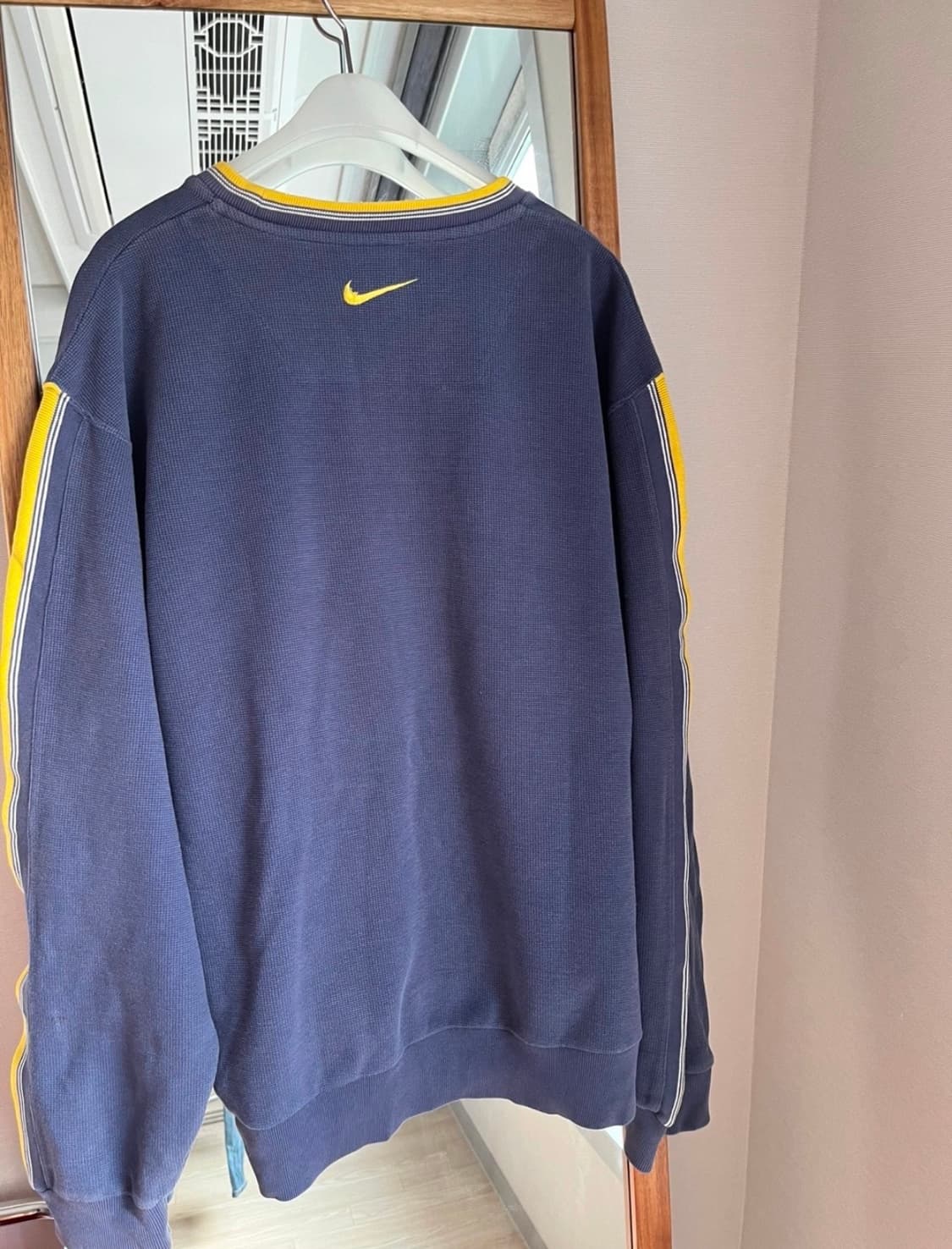 나이키재팬 빈티지 와플맨투맨 L size 상품이미지4