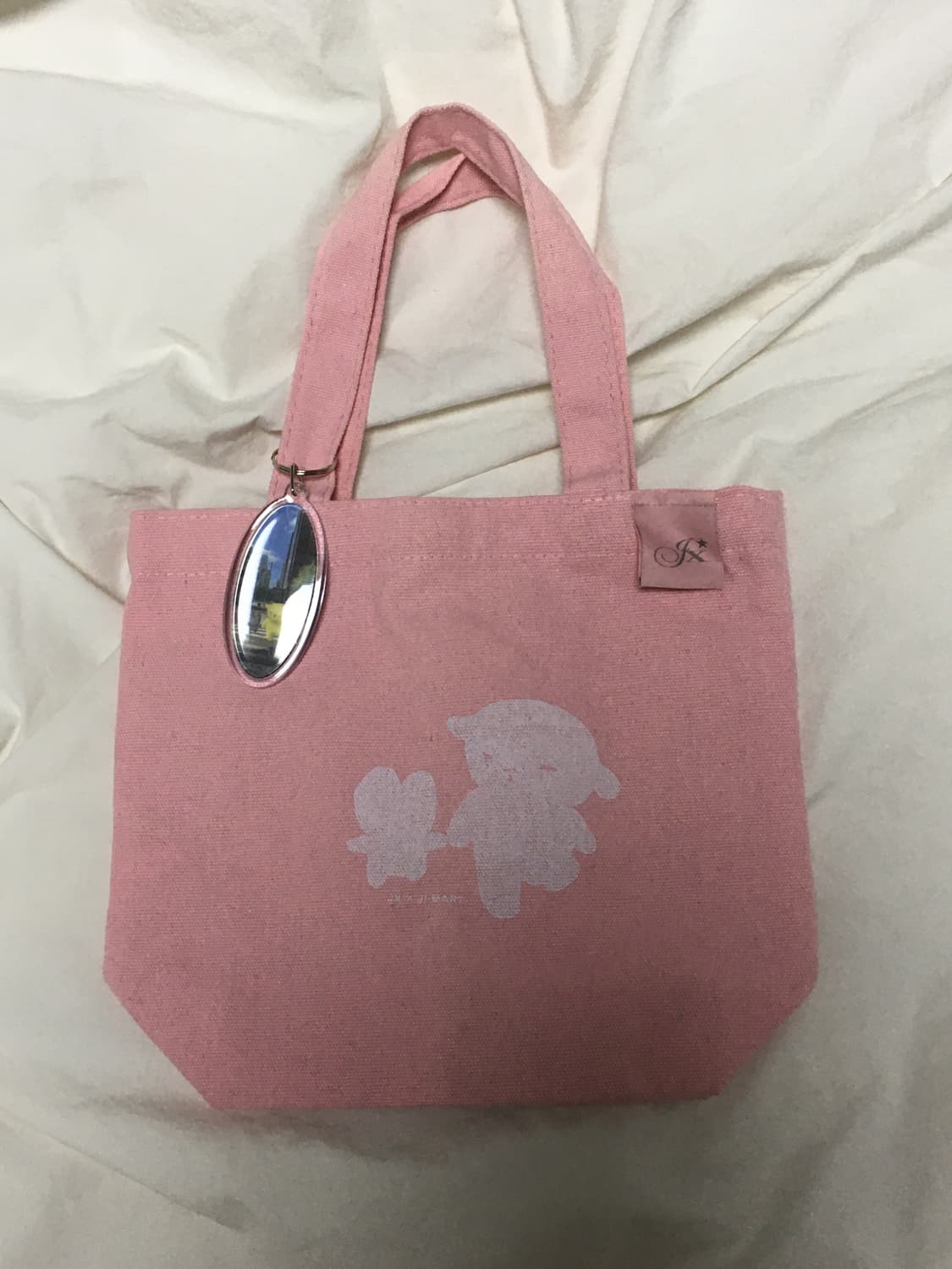 지초이(JICHOI) JX x JI-MART 핸드백(베이비 핑크) 상품이미지2