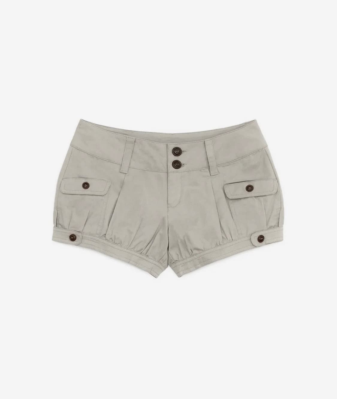 새상품) 허그유어스킨 펌킨 플랩 쇼츠 베이지 M 상품이미지1