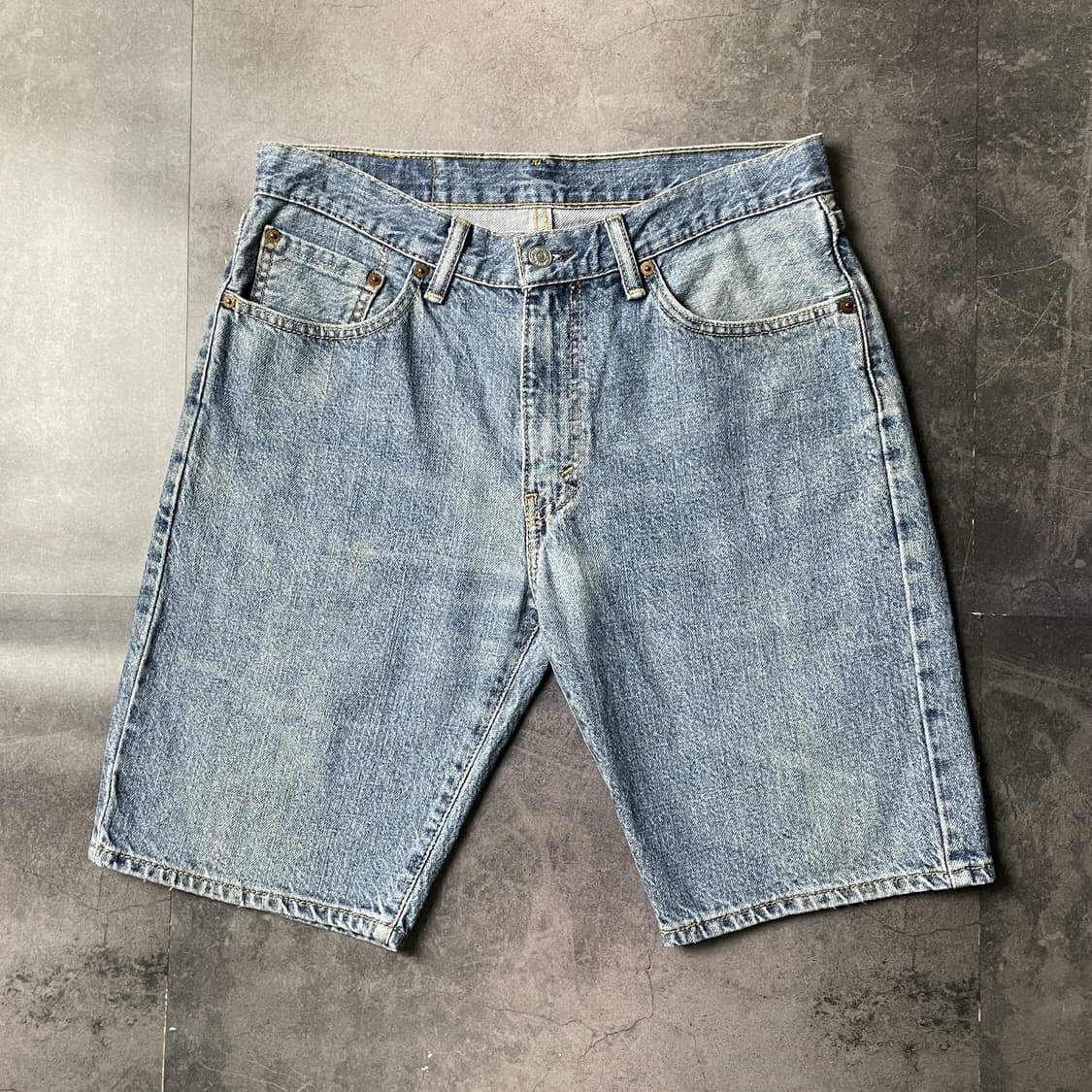 LEVI'S 리바이스505 빈티지 데님 워크 하프팬츠 A01201 상품이미지1