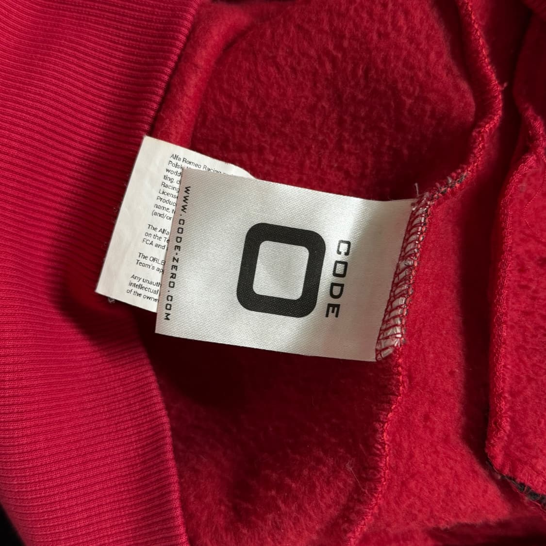 F1 알파 로메오 레이싱 오피셜 팀 웨어 CODE-ZERO 상품이미지7