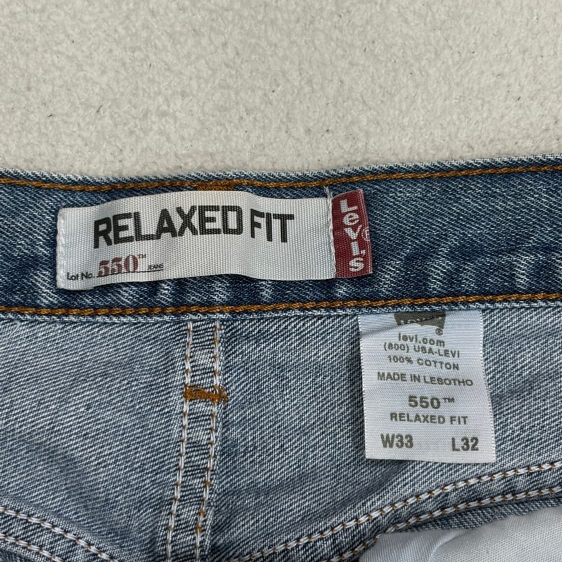 LEVI'S 550 릴렉스드핏 데님진 33X32 상품이미지4