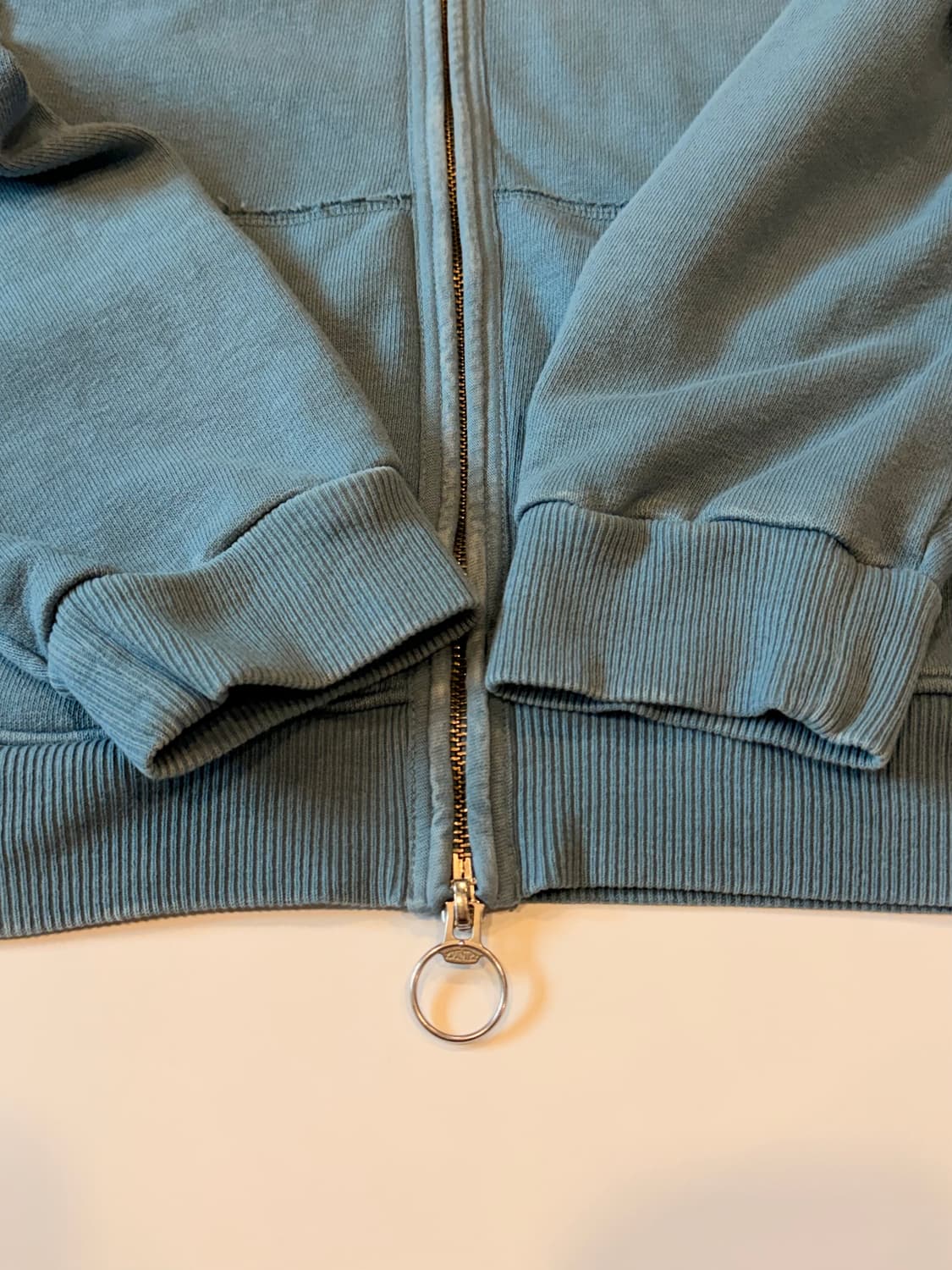 KAPITAL Indigo-Dyed Ring Zipper Hoodie  상품이미지4