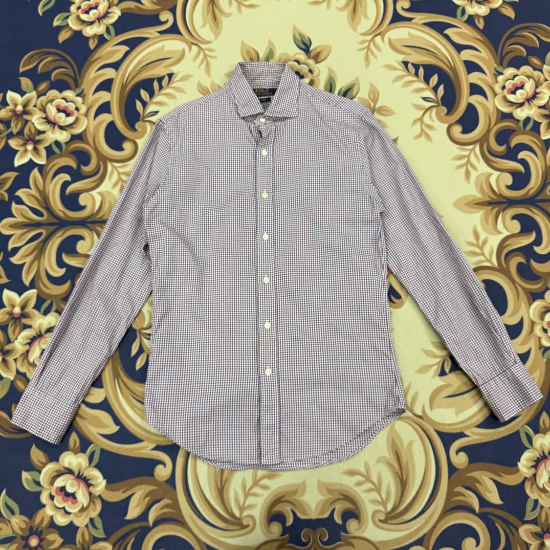 (S)폴로 랄프로렌 논로고 글랜체크 셔츠 상품이미지1