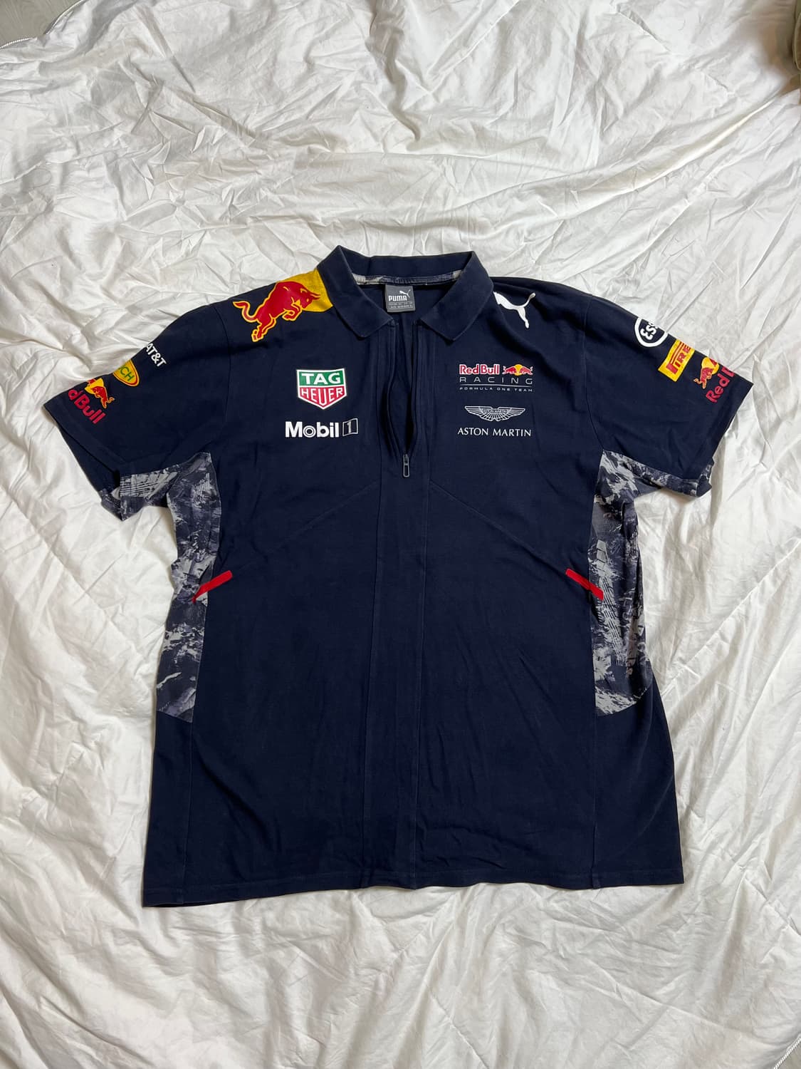 빈티지 푸마 레드불 티셔츠 상품이미지1