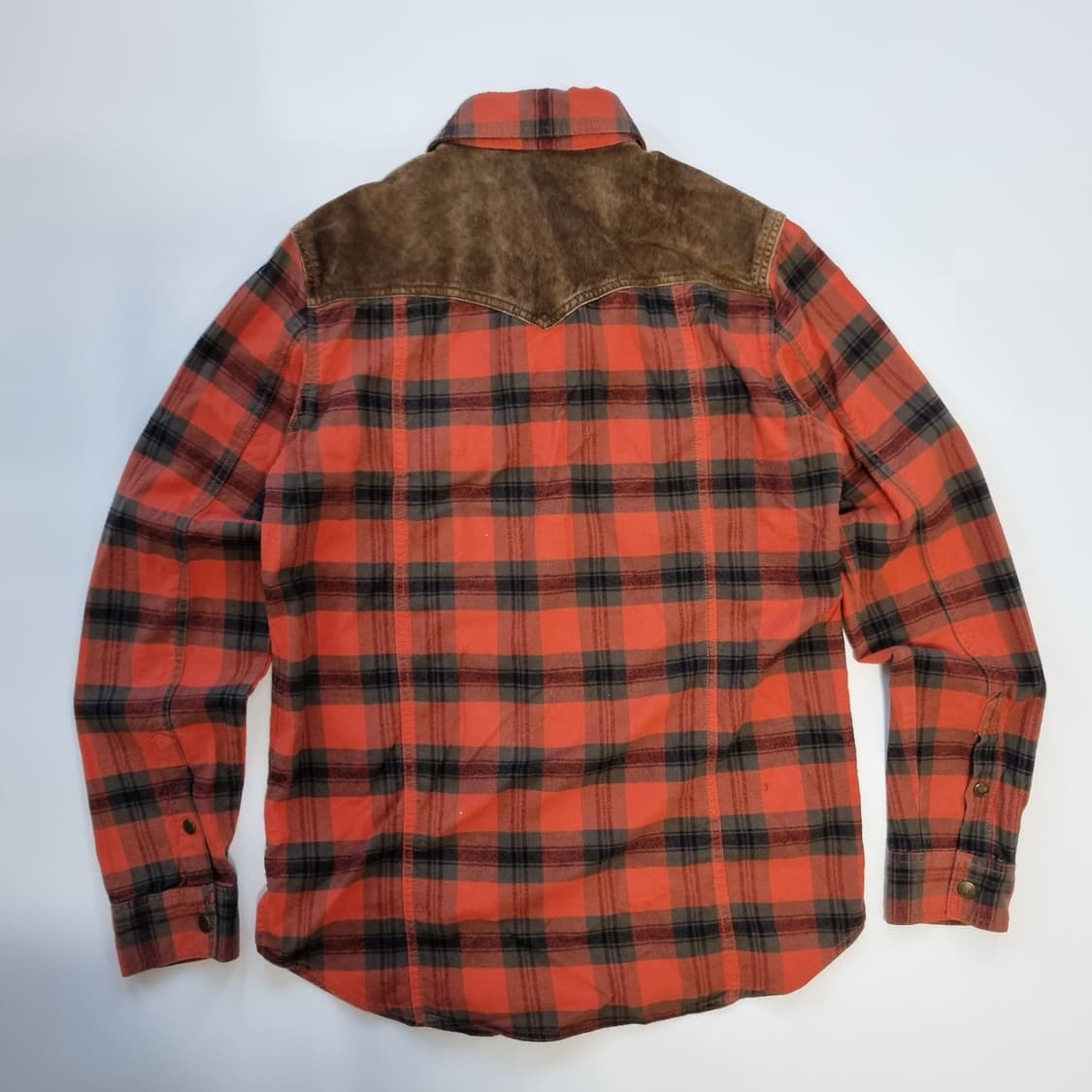 버커루 웨스턴 체크 셔츠 상품이미지2