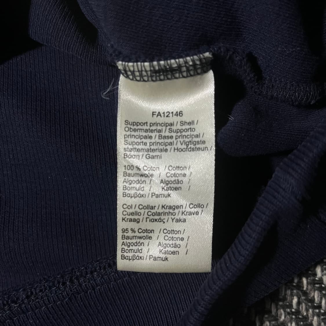 [M] LACOSTE 라코스테 반집업 니트 상품이미지6