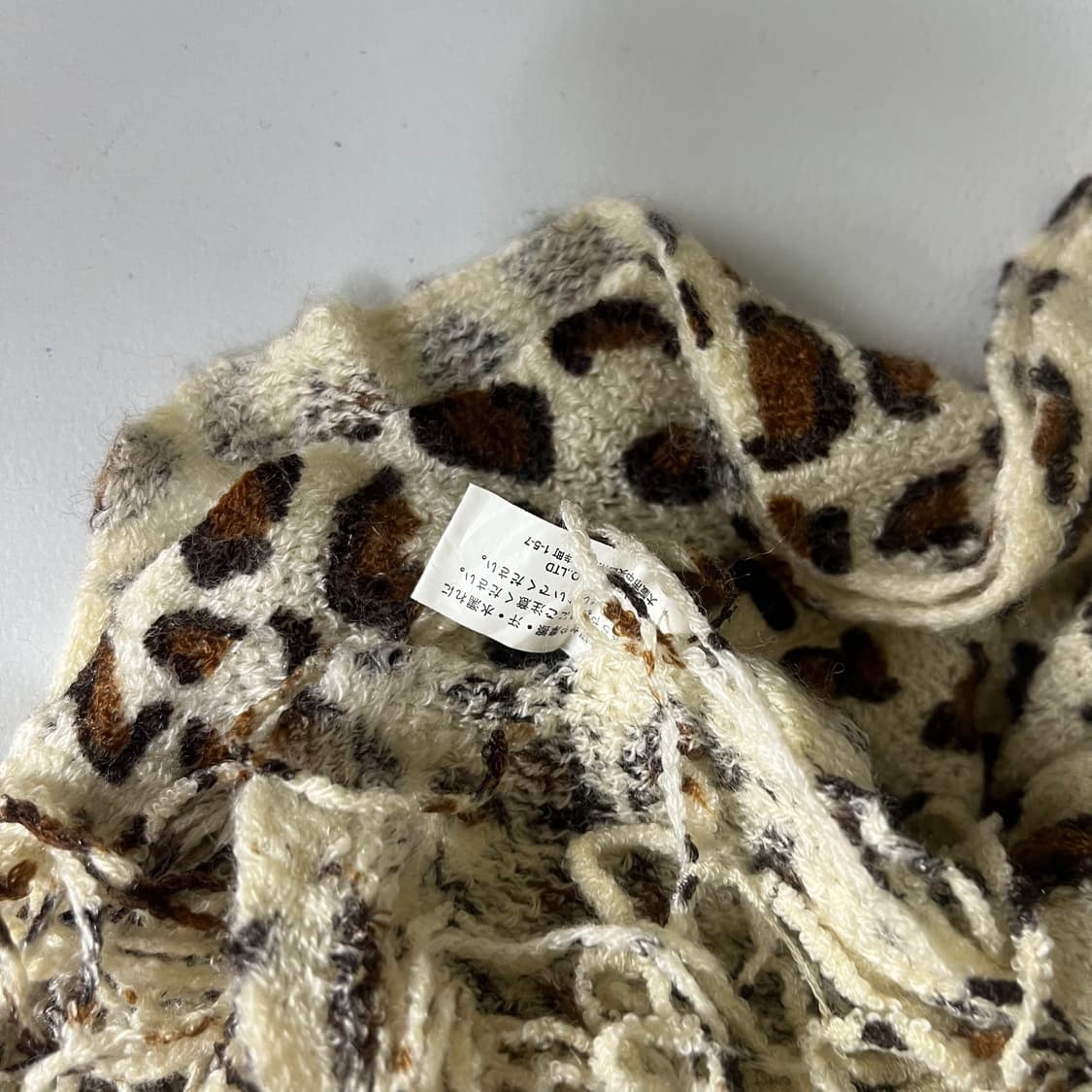 [JPN] 갸루 곱창 레오파드 머플러 상품이미지3