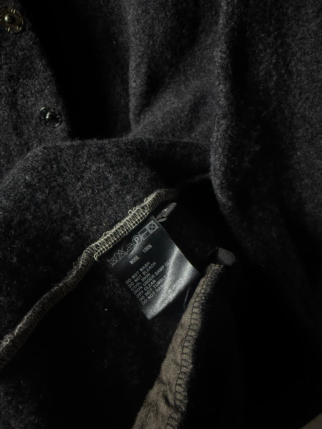KLASICA Reversed Seam Wool Cardigan 상품이미지10