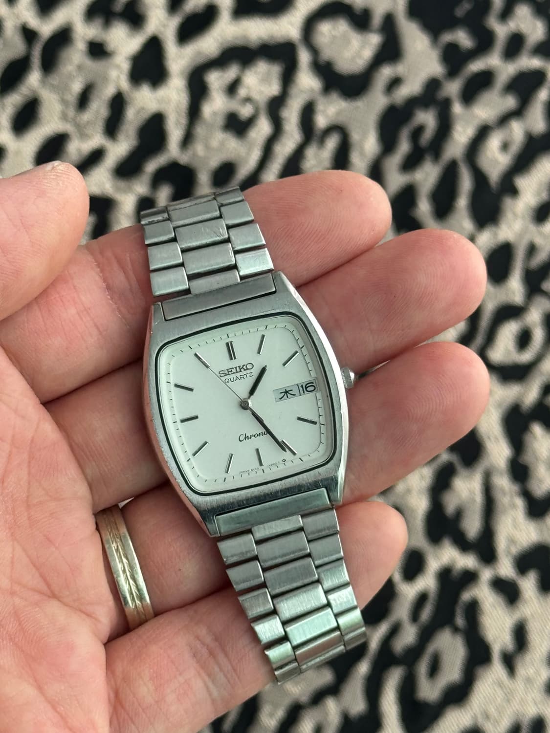 80s 빈티지 세이코 크로노스 쿼츠 상품이미지8