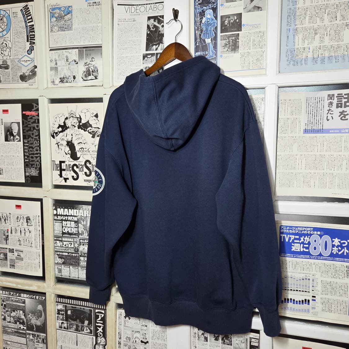 JPN 엠엘비 네이비 시애틀 매리너스 후드티 상품이미지7