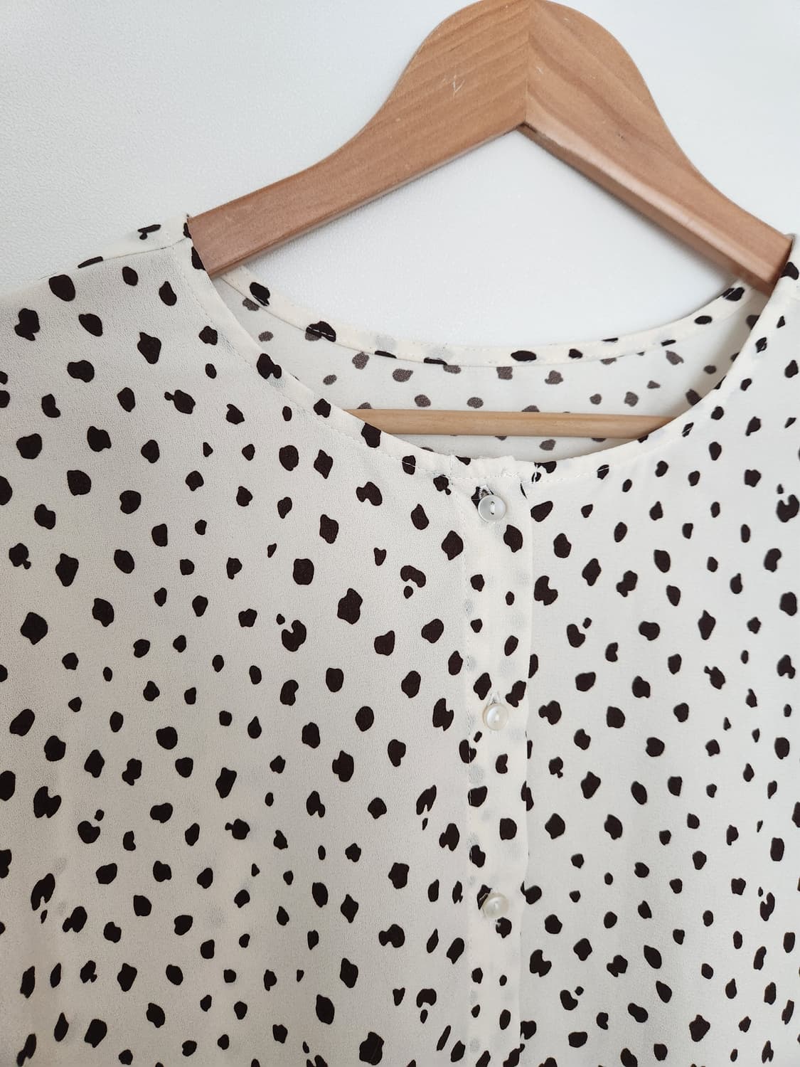 도트 블라우스 L 상품이미지2