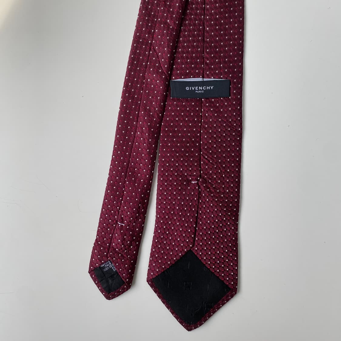지방시 심플로고 도트 정품 명품넥타이 (GIVENCHY) 8.2cm 상품이미지3