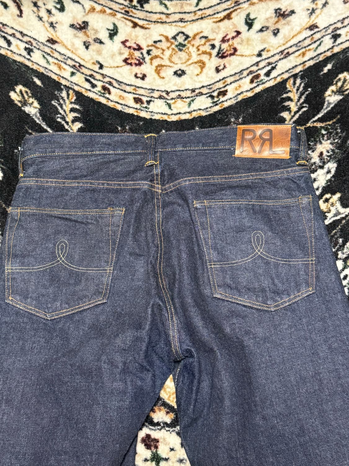 Rrl 빈파포 원워시 32x32 노세탁 1회착용 상품이미지1
