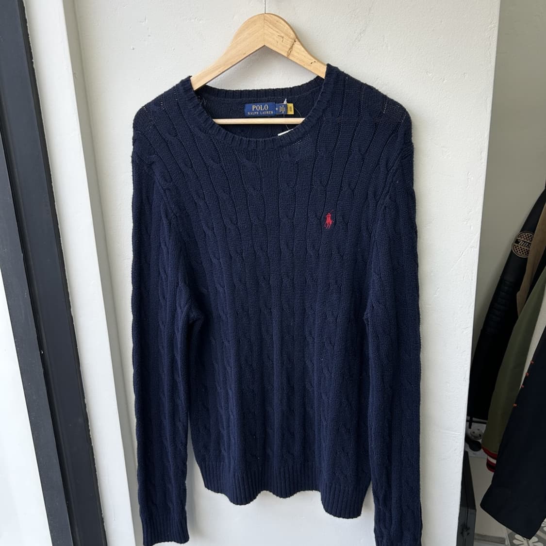 15349 - 폴로 랄프로렌 네이비 케이블 니트 상품이미지2