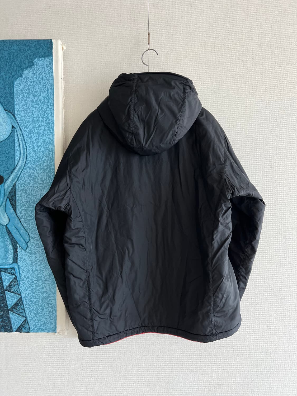 재팬 몽벨 리버시블 경량 패딩 L 상품이미지3