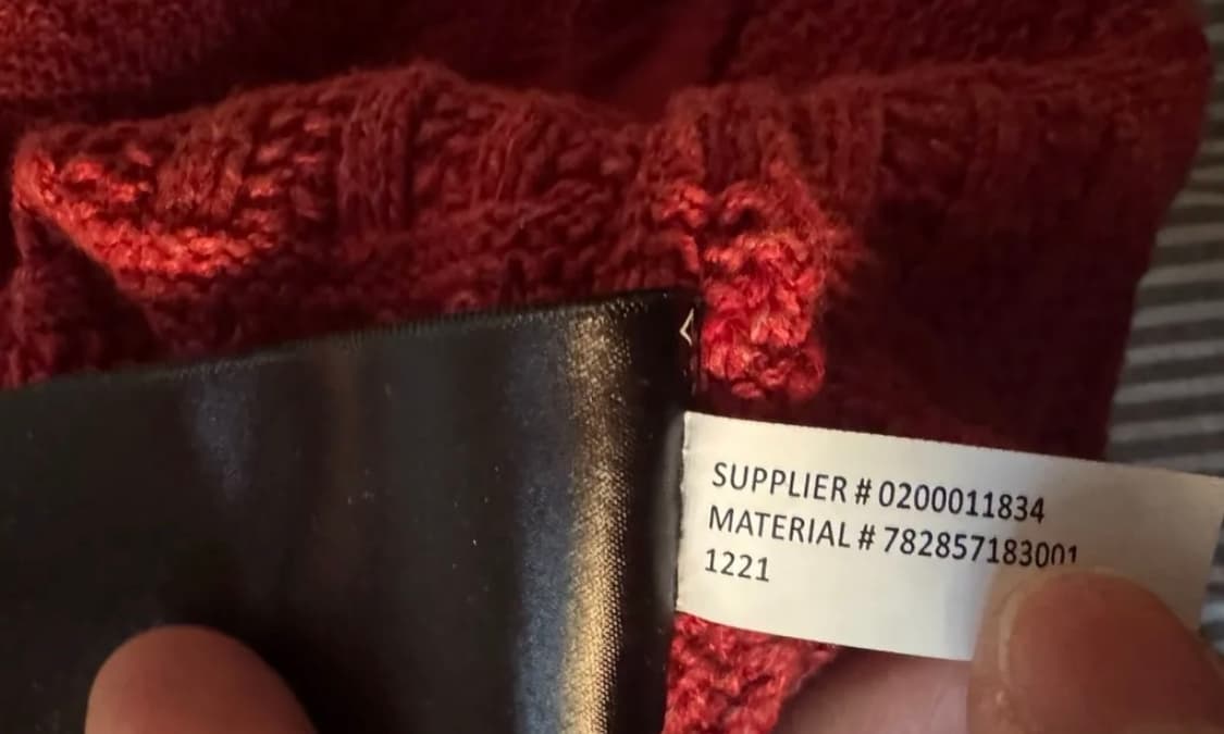 rrl 레드 니트 셔츠 m 상품이미지5