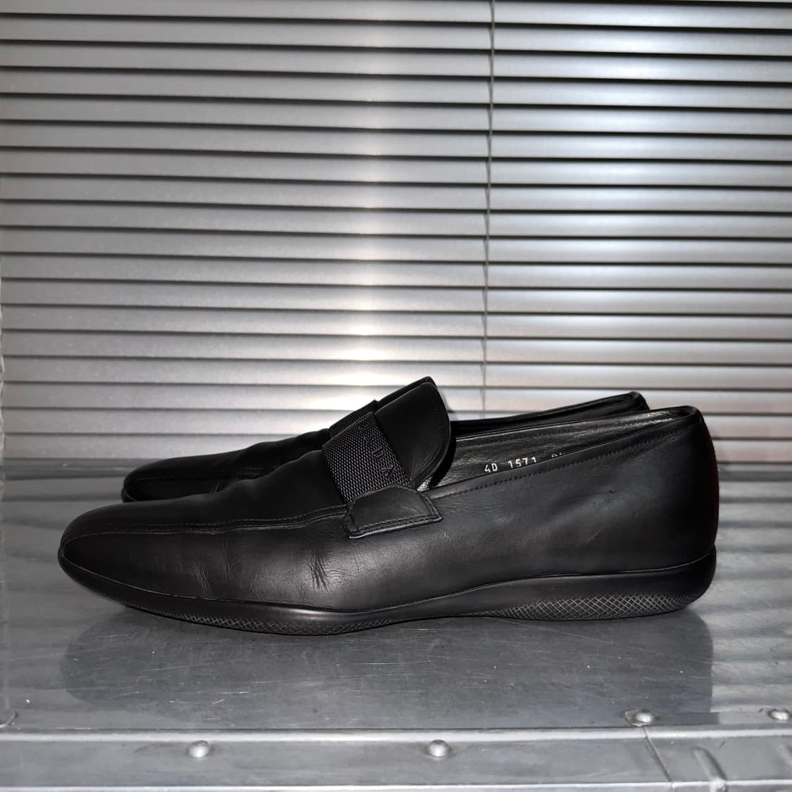 00s 블랙 프라다 스포츠 로퍼 상품이미지4