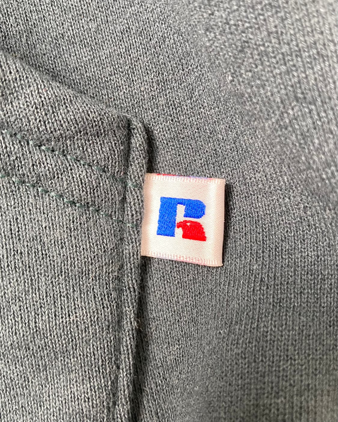 90s Russell Zip Up Sweatshirt (sage gree 상품이미지5