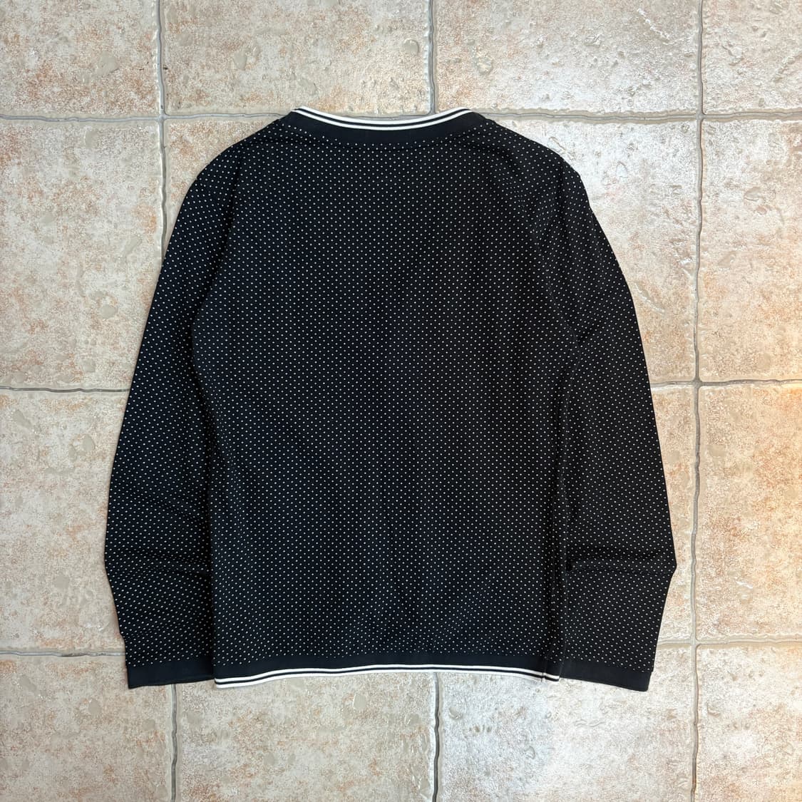 FredPerry dote pattern cardigan JP 상품이미지6