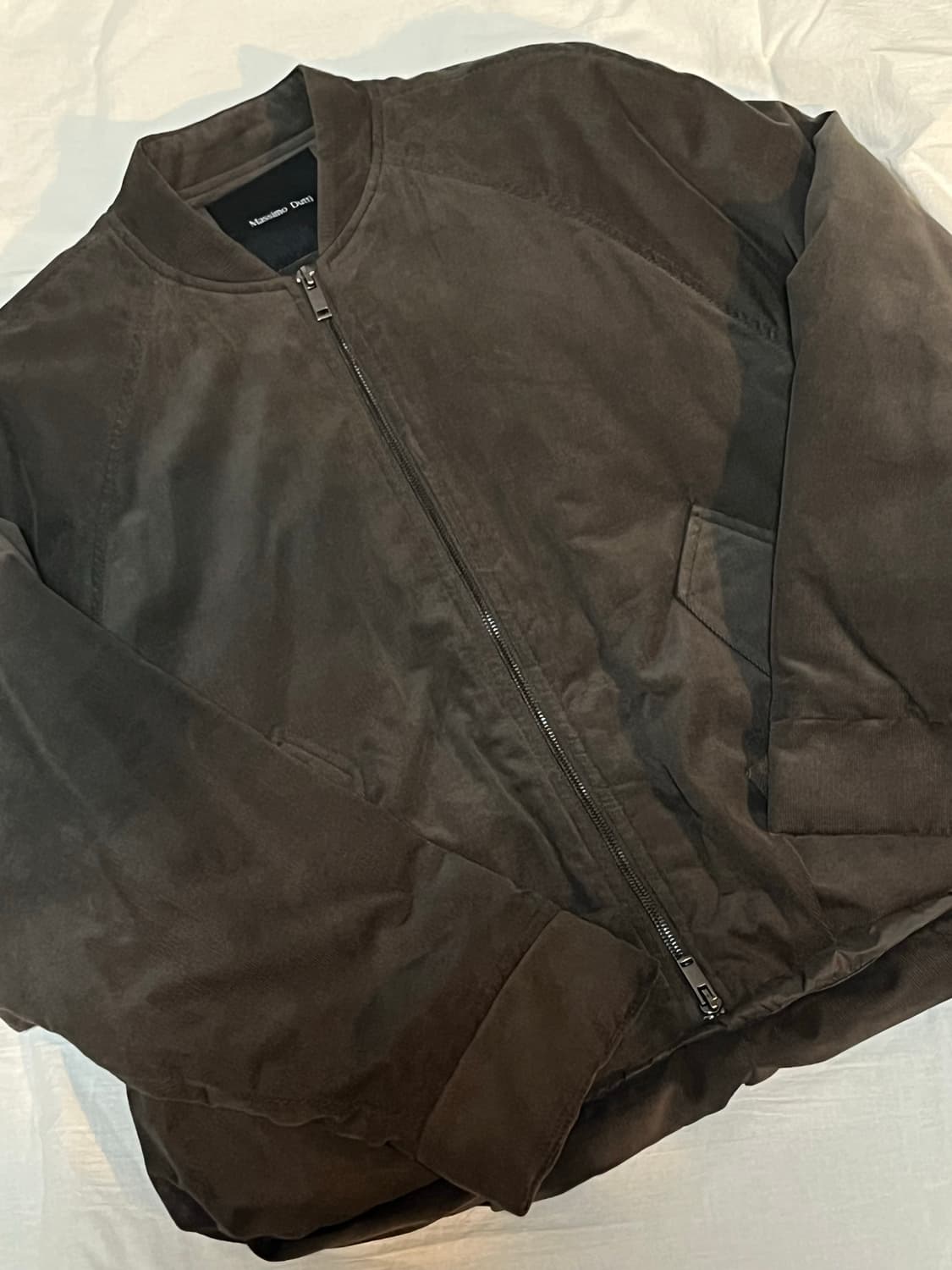 새상품) massimo dutti 코듀로이 퀼팅 봄버자켓 S 상품이미지5