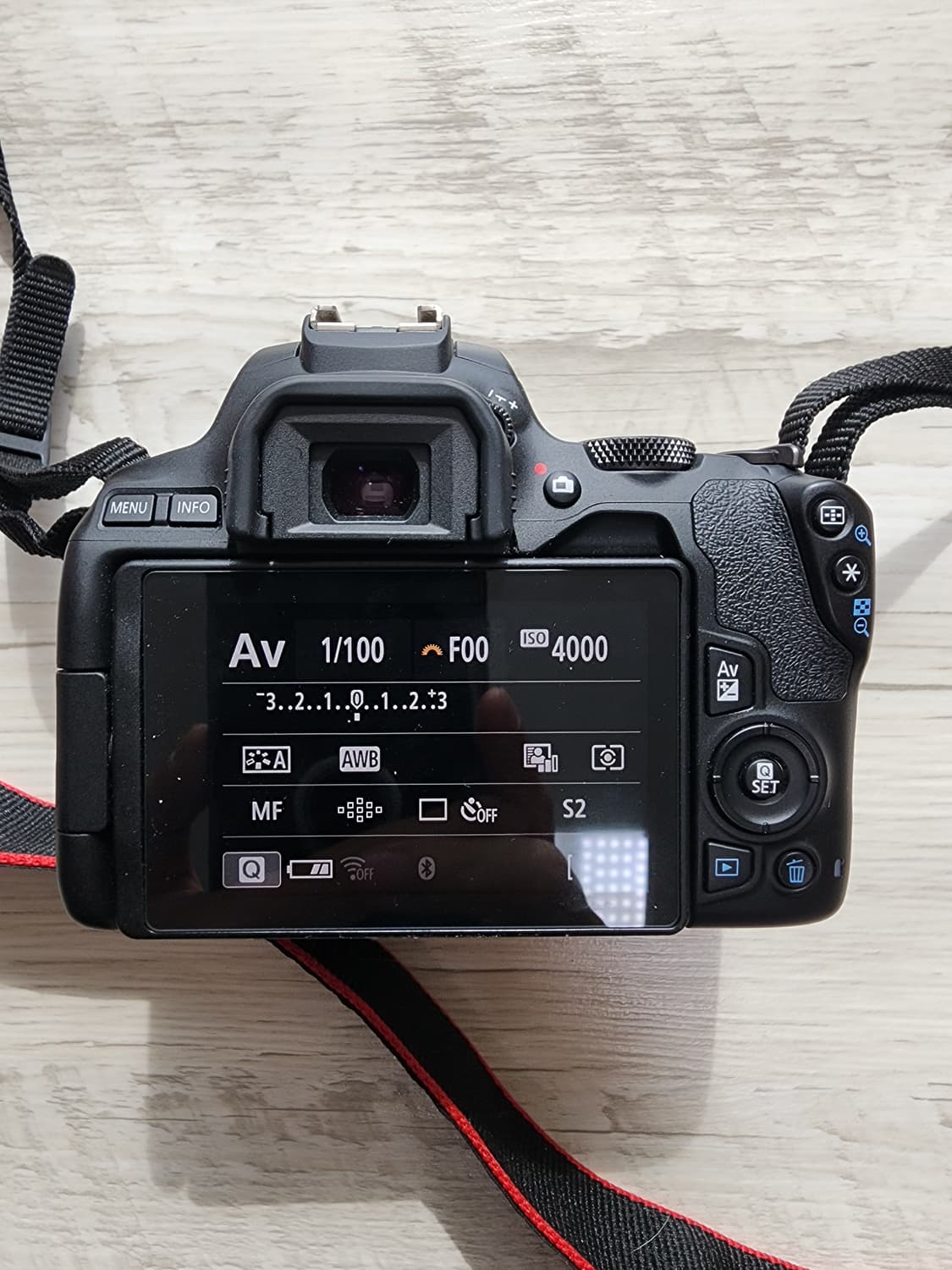 캐논 EOS 200D II 18-55STM 번들렌즈셋 팜 DSLR 카메라 상품이미지5