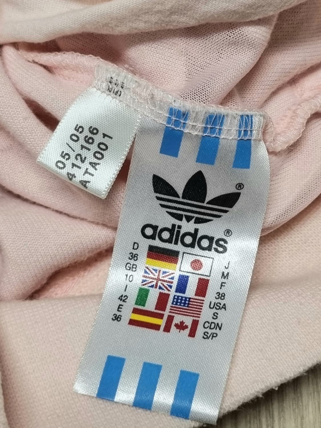 빈티지 시스루 아디다스 테리 후드 집업  상품이미지3