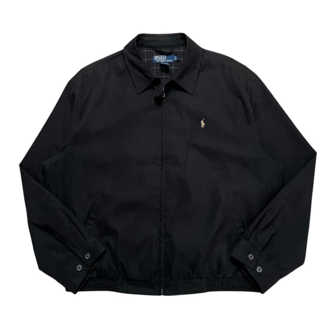 폴로 폴리쉘 자켓 블랙 상품이미지3