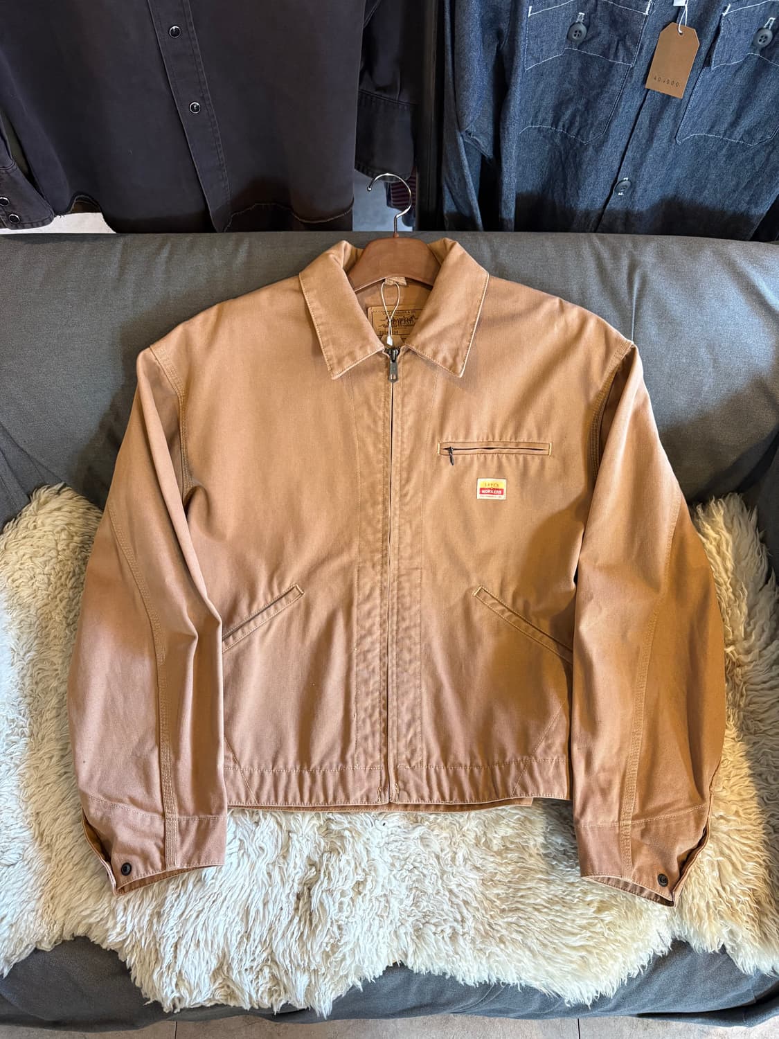 리바이스 워커스 90's 캔버스 워크 자켓 상품이미지1